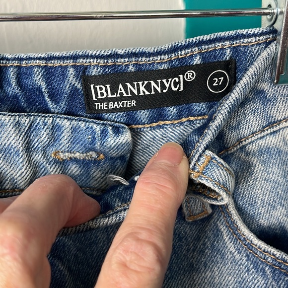 Blank NYC foldover 2 toned jeans - Picture 5 of 10